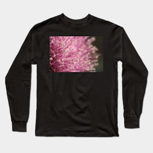 Pink Flowers Long Sleeve T-Shirt